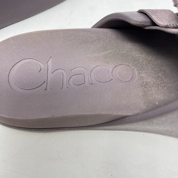 Chaco Chillos Slide Outdoor Sandals Flats shoes Women’s 10 Light Purple - Picture 8 of 10